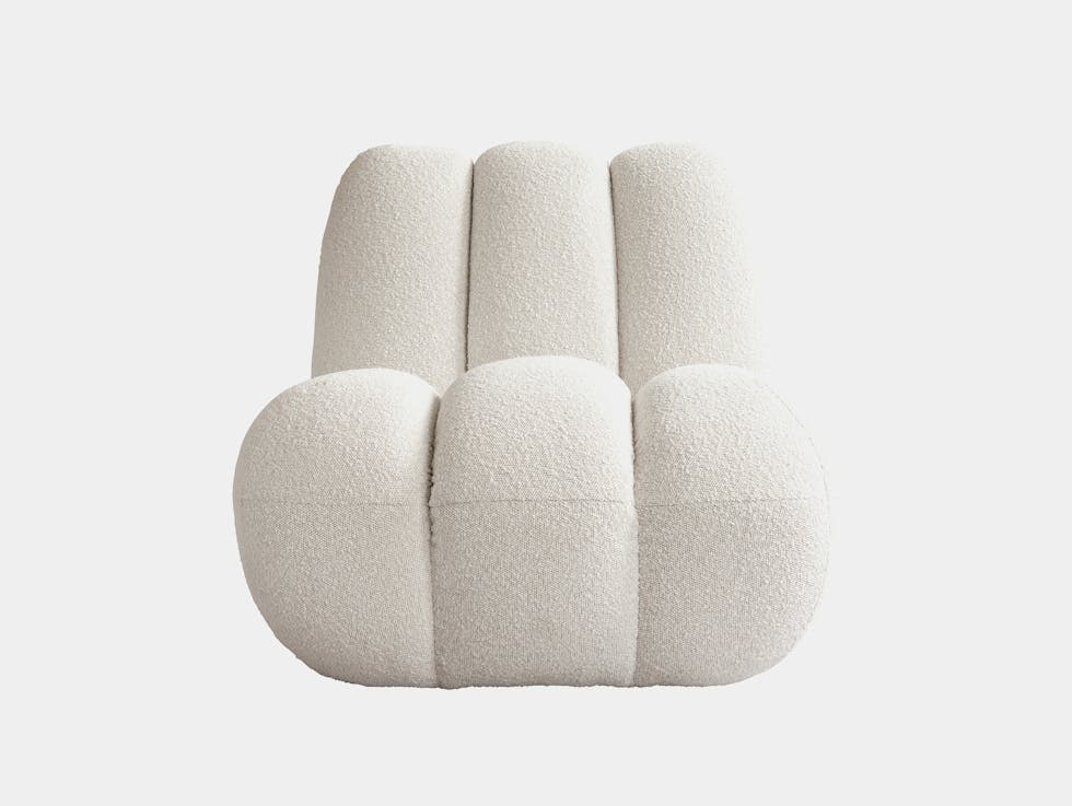 101 copenhagen toe chair bouclé 1