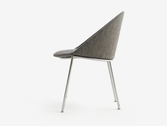 Bensen circa dining chair metal base story 2