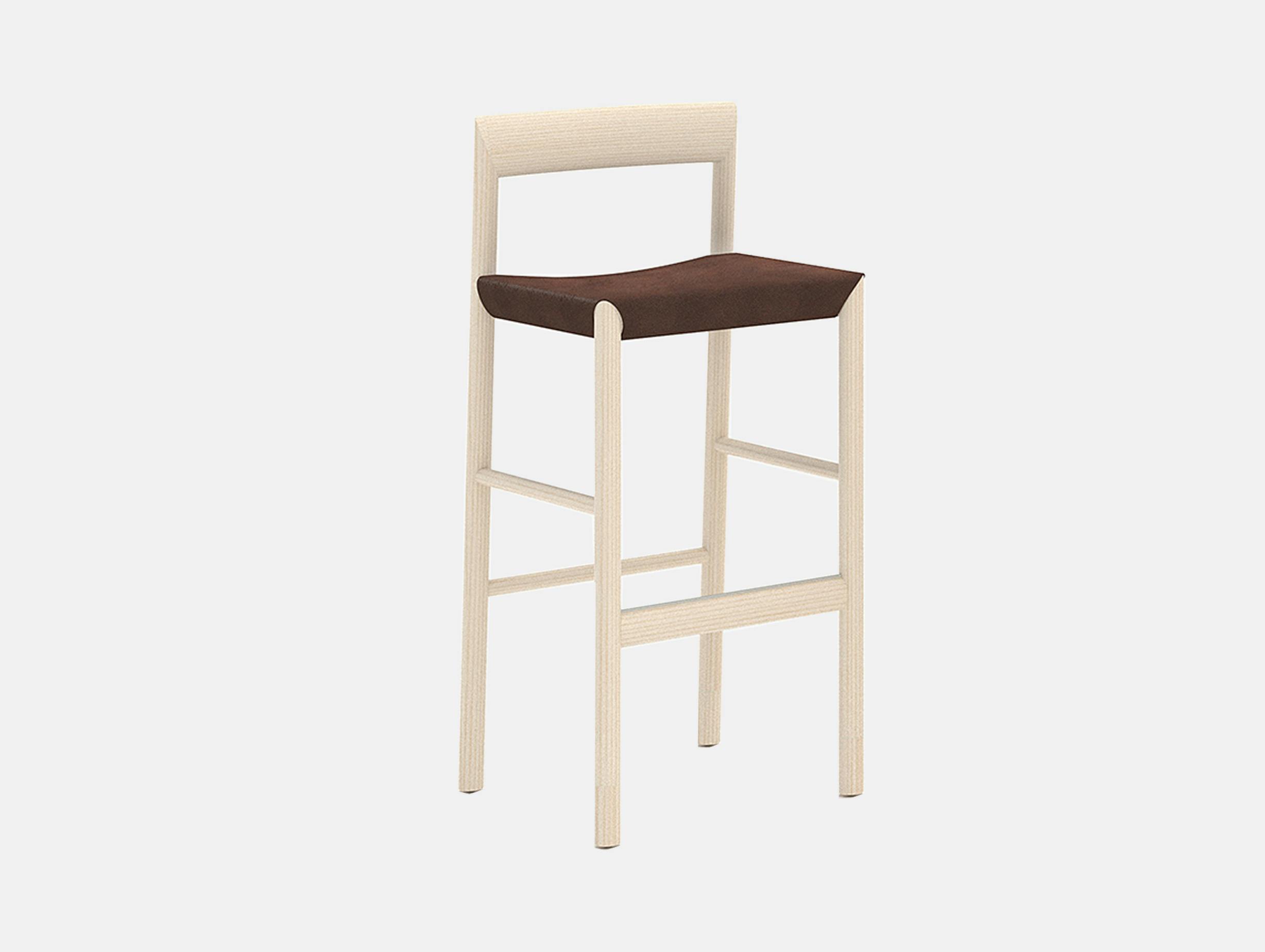 Bensen stax stool ash toscano brown