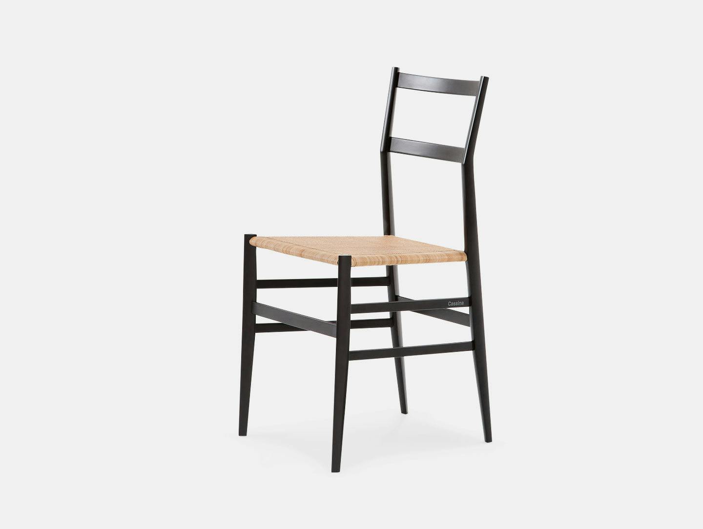 Cassina Superleggera Chair Black Ash Gio Ponti