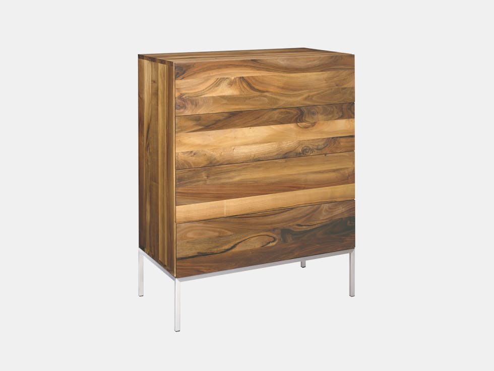E15 Fatima Chest Of Drawers Walnut Philipp Mainzer