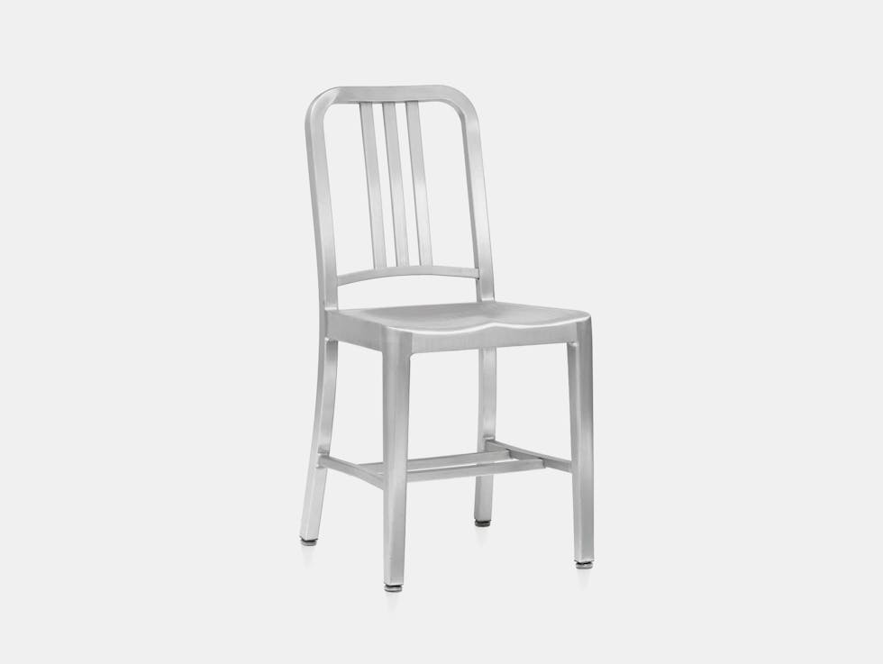 Emeco navy chair 1006 brushed aluminium