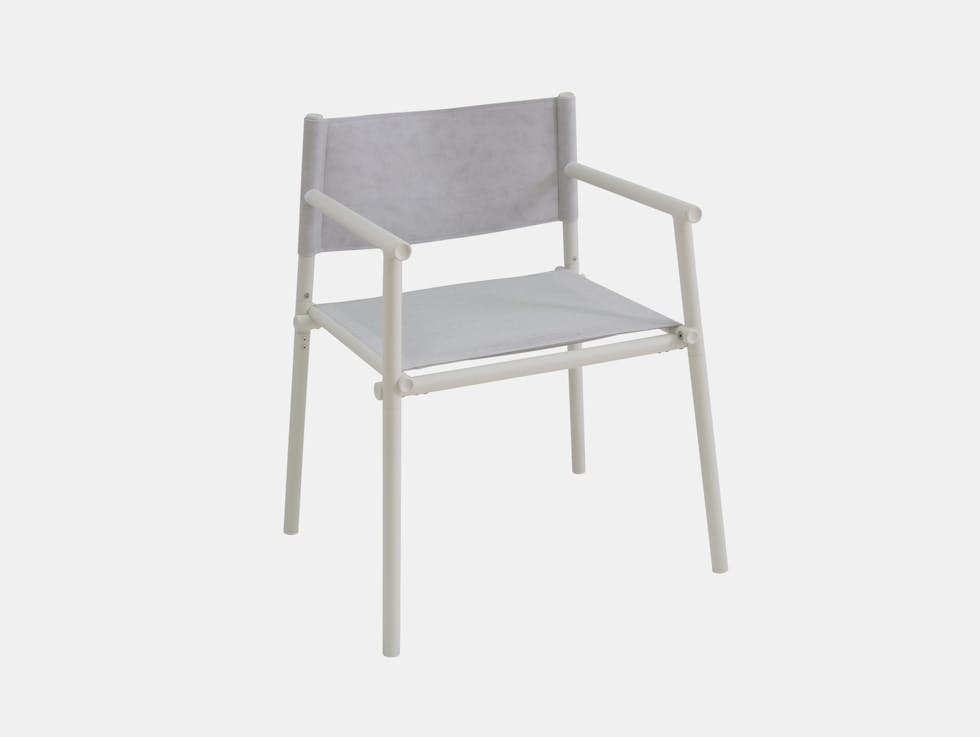 Emu Terramare Armchair Grey White Studio Chiaramonte Marin