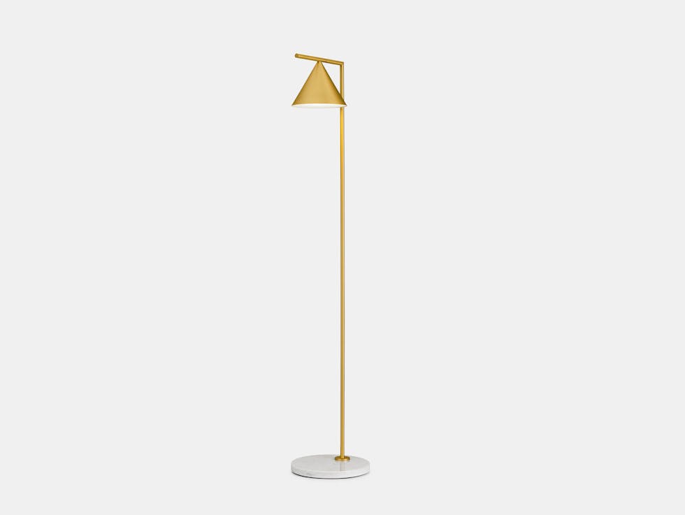 Flos Captain Flint Floor Light Brass Michael Anastassiades
