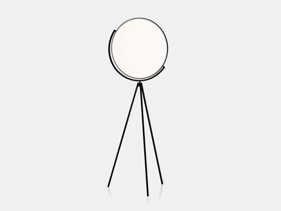 Flos Superloon Floor Light Black Jasper Morrison