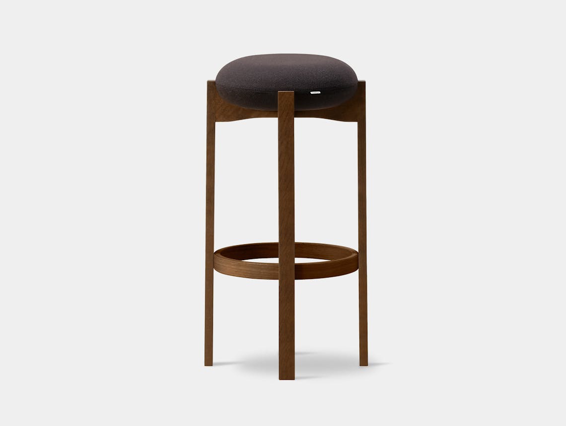 Fredericia maria bruun pioneer stool vidar386 smokedoak stained h77