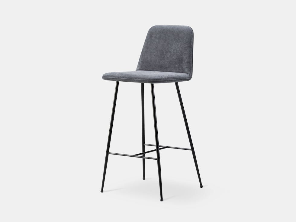 Spine Barstool Metal Base with Backrest image