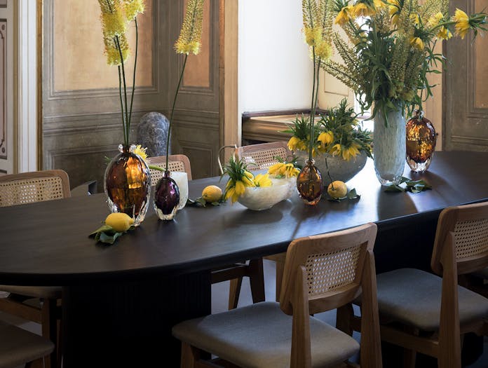 Gubi C Chair Dining Chair Oak Upholstered Seat Marcel Gascoin