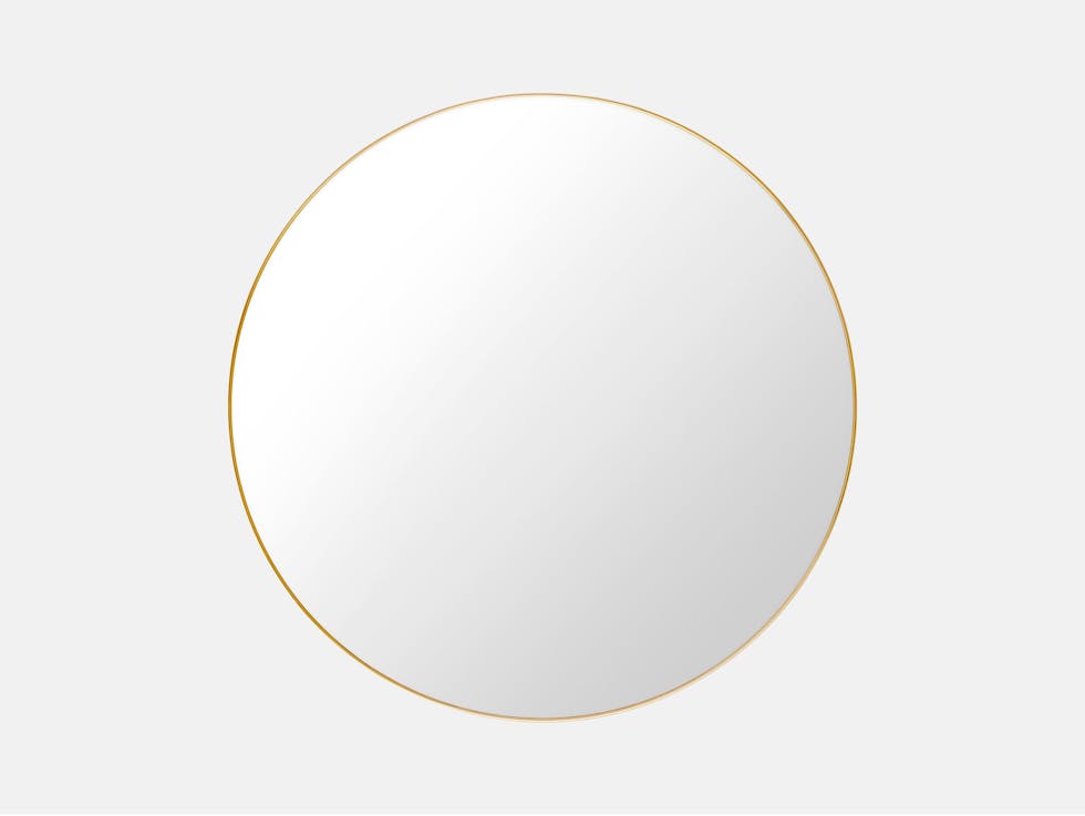 Gubi Mirror Brass