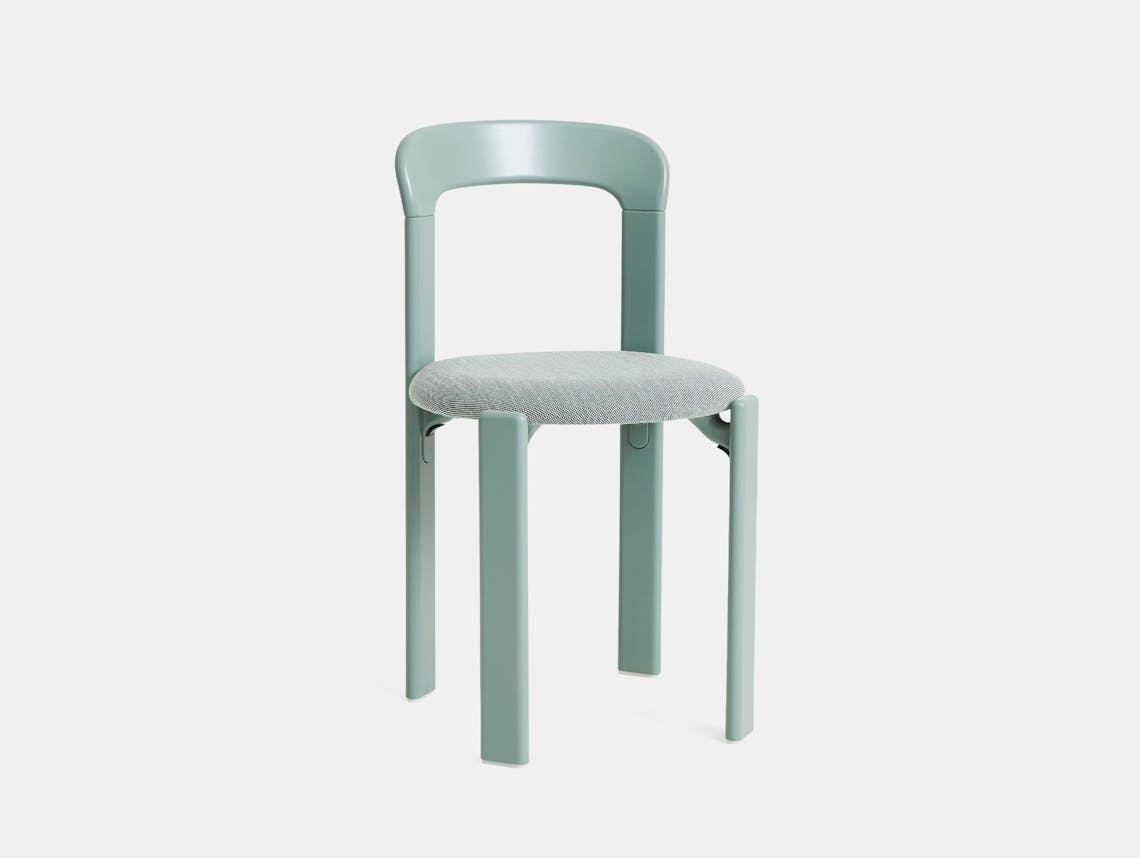 Hay bruno rey rey chair upholstered steelcut trio 916 fall green