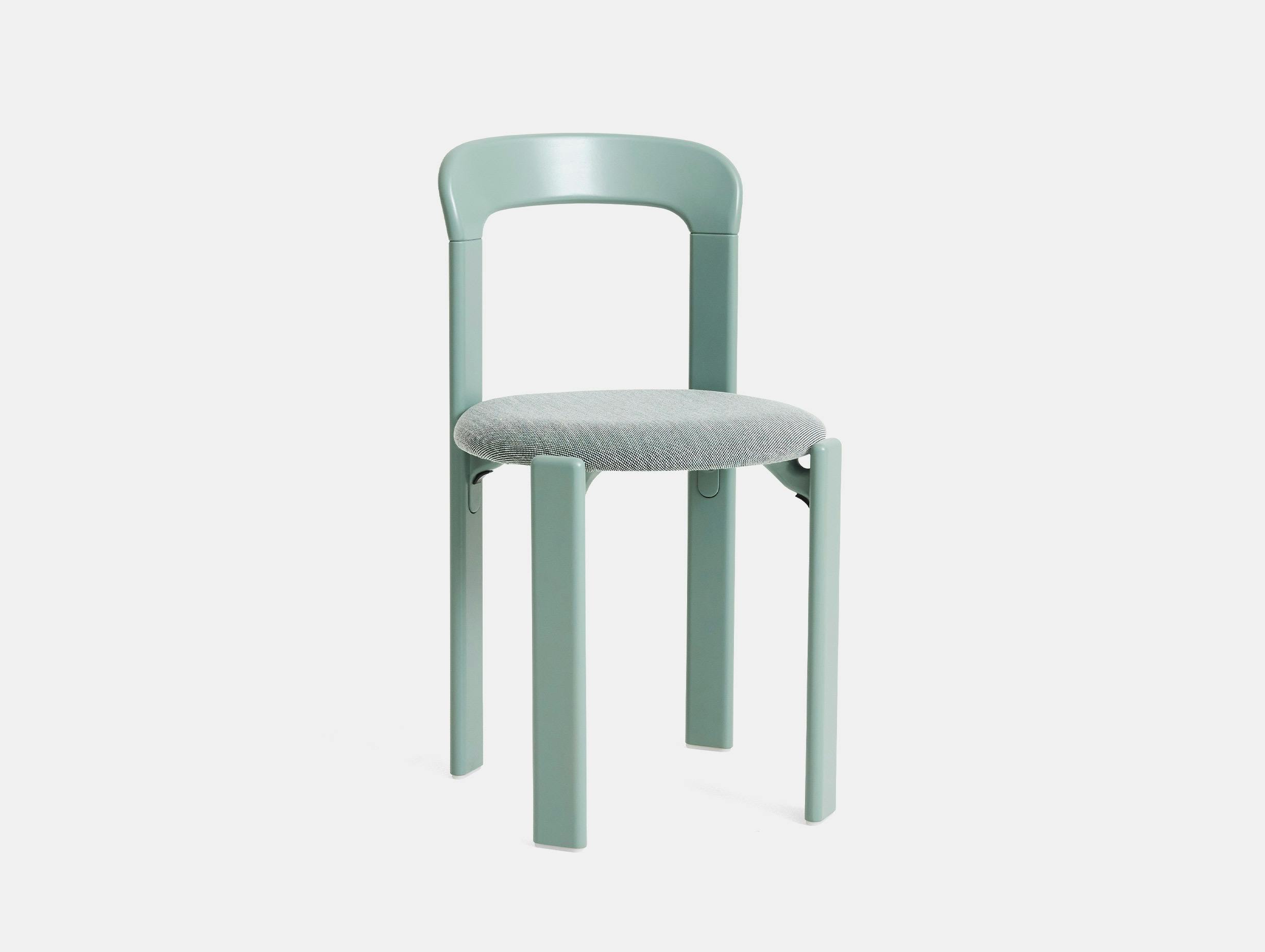 Hay bruno rey rey chair upholstered steelcut trio 916 fall green