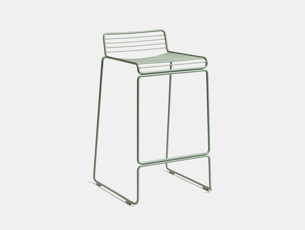 Hay Hee Bar Stool H65 Fall Green