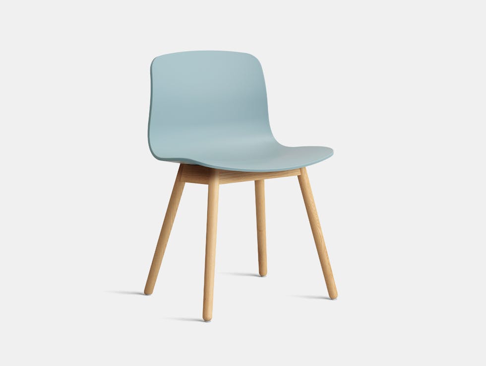 Hay hee welling lacquered oak legs dusty blue