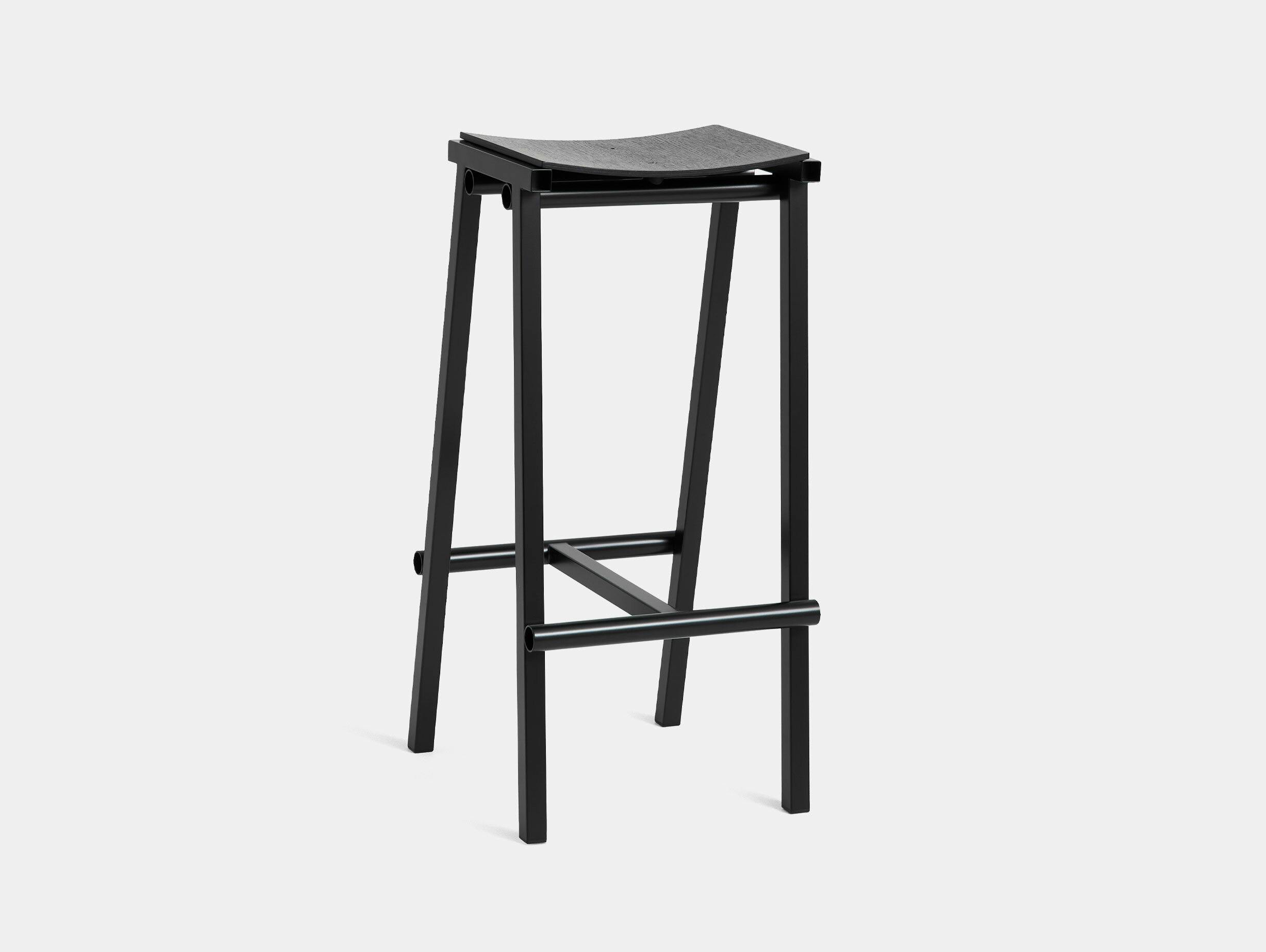 Hay marc morro taburete 8 bar stool h75 black