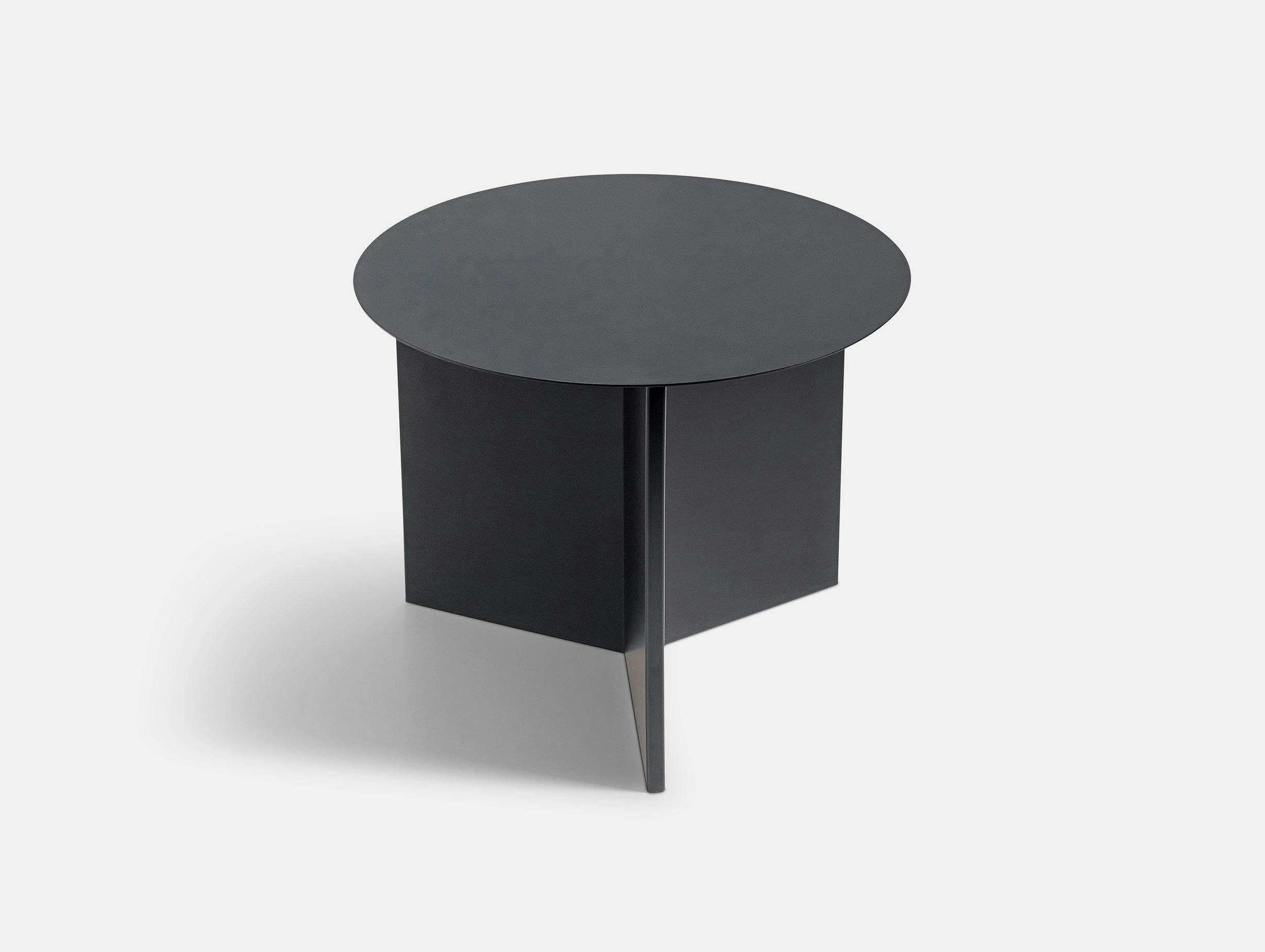 Hay Slit Table Round Black