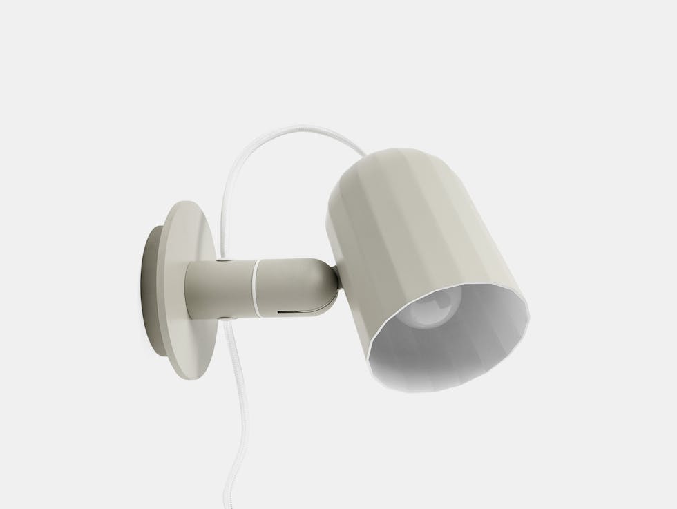 Hay smithmitthias noc wall light cord off white