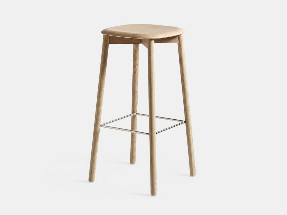 Hay Soft Edge 32 Stool Oak High Iskos Berlin
