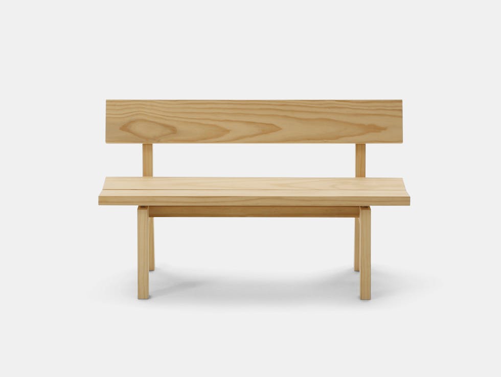 Maruni botan bench 120 pine 5