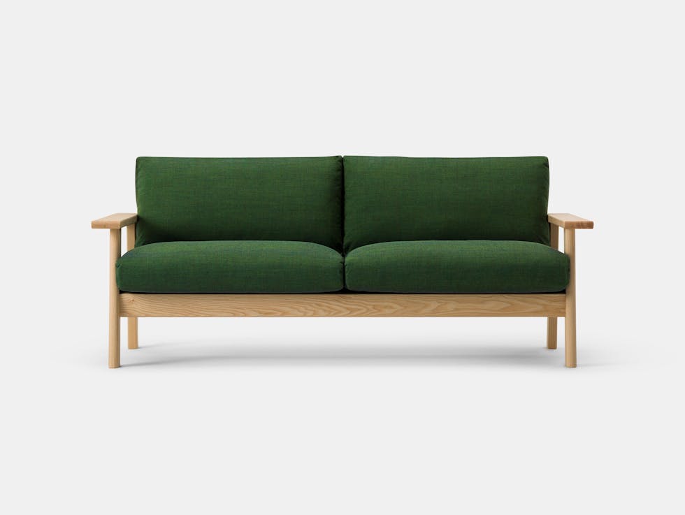 Maruni Bruno 2 Seater Sofa Ash Jasper Morrison