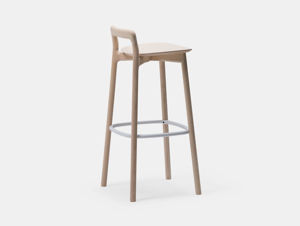 Mattiazzi Branca Stool Natural Ash Industrial Facility