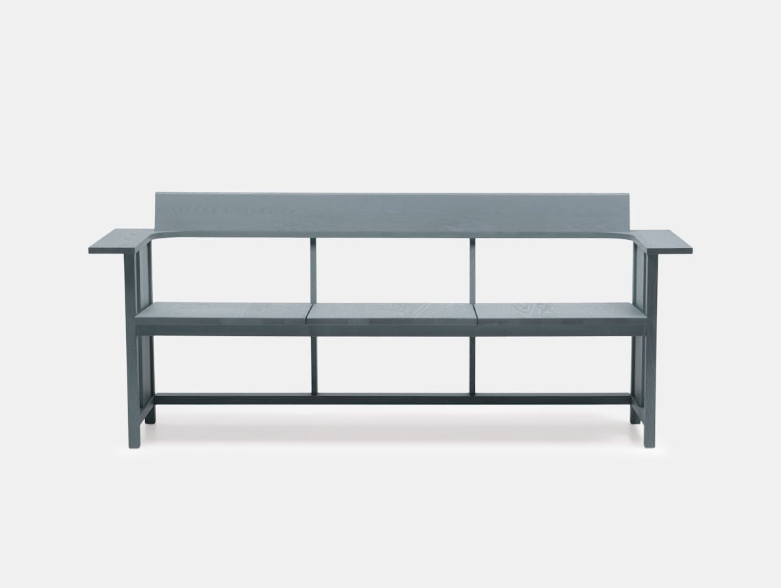Mattiazzi Clerici Bench Grey Ash Konstantin Grcic