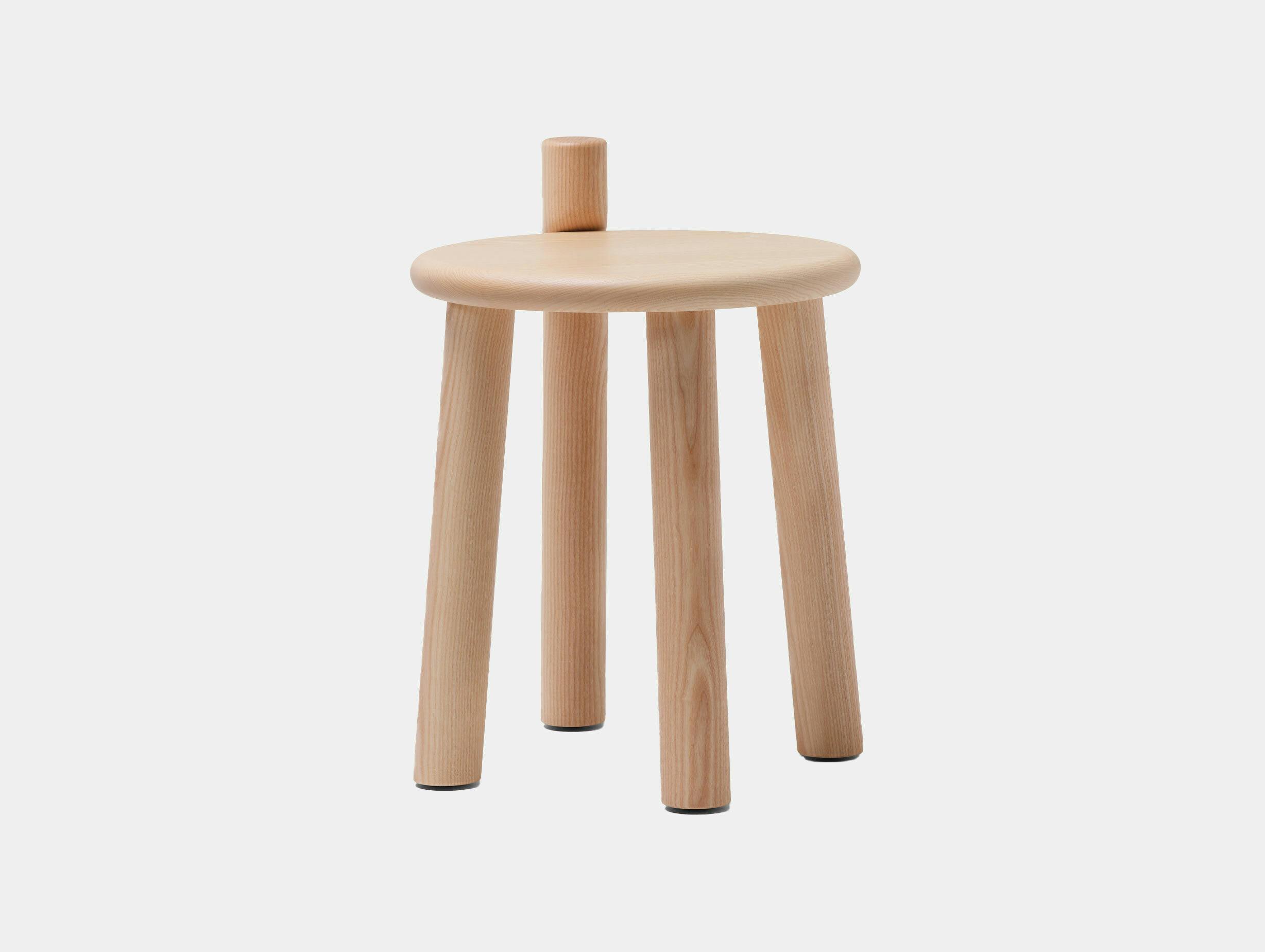 Mattiazzi dopo low stool natural ash