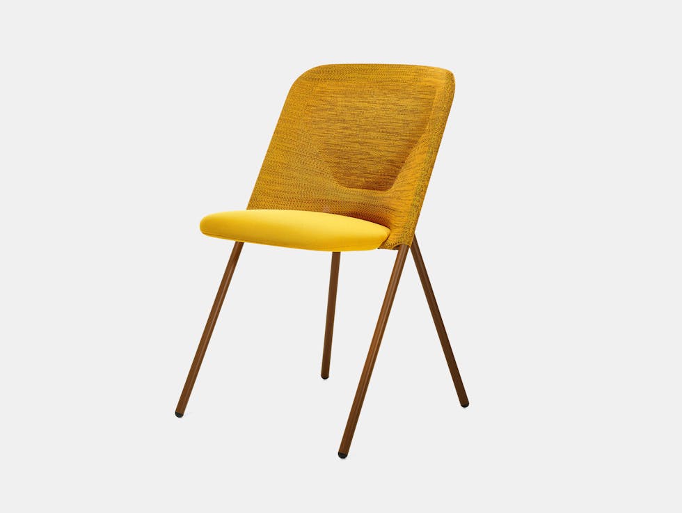 Moooi Shift Dining Chair Yellow Jonas Forsman