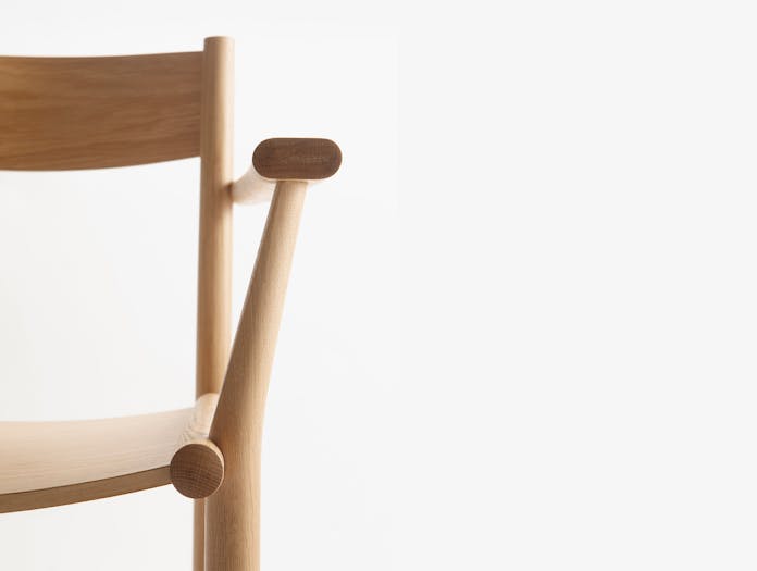 Nikari Kaksikko linea akademia armchair oak lifestyle