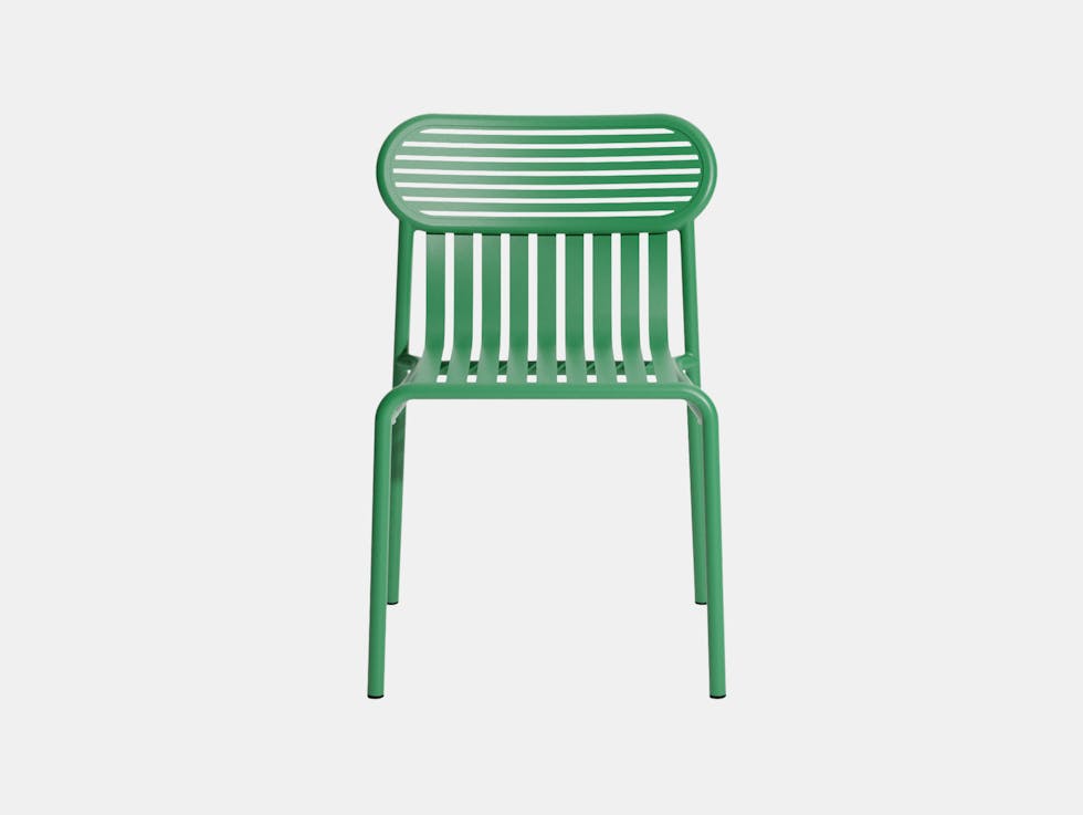 Petite Friture Week End Outdoor side chair mint green Studio Brichet Ziegler