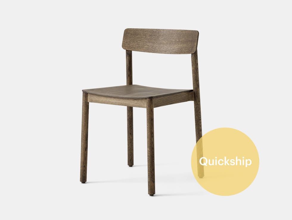 Quickship and tradition betty chair tk2 smoked oak