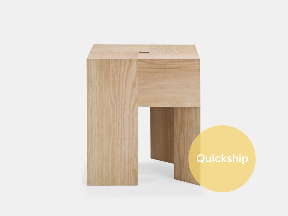 Quickship karakter aldo bakker tri angle stool