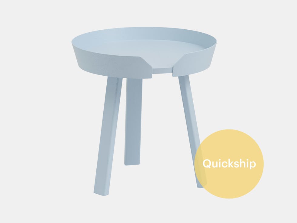 Quickship muuto around coffee table small