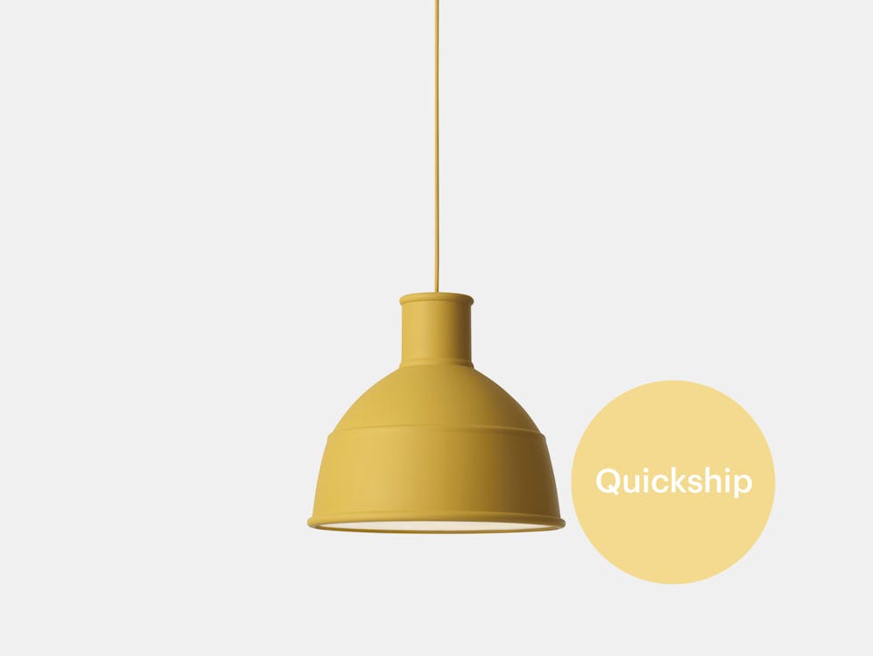 Quickship muuto form us with love unfold pendant lamp