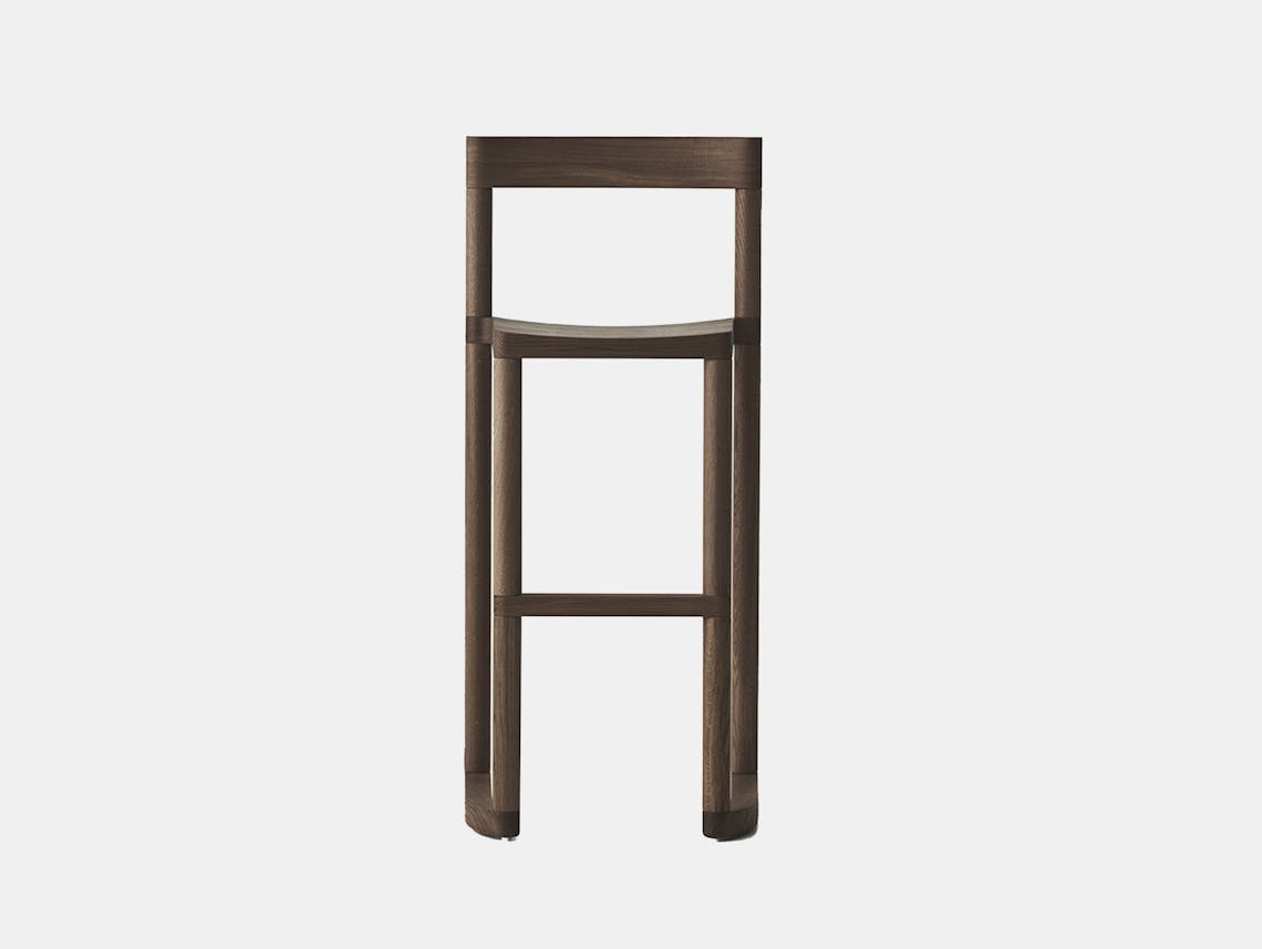 Resident pier stool umber stain