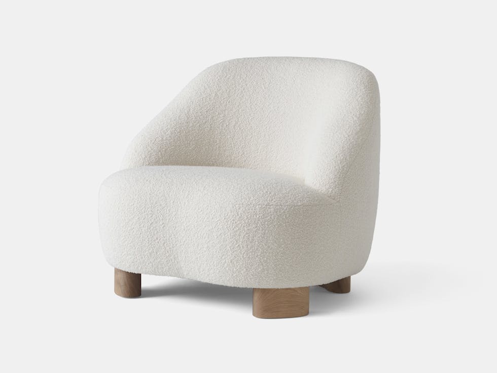 Tradition louise liljencrantz margas lc1 lounge chair oiled oak karakorum001