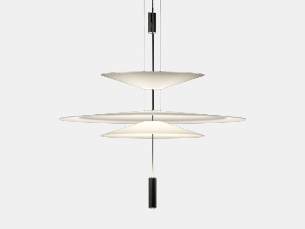 Vibia Flamingo Pendant Lamp Model 1530 graphite Antoni Arola