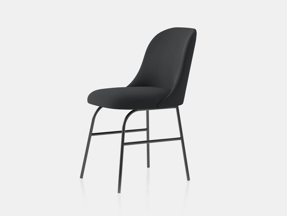 Viccarbe Aleta Chair metal base black Jaime Hayon