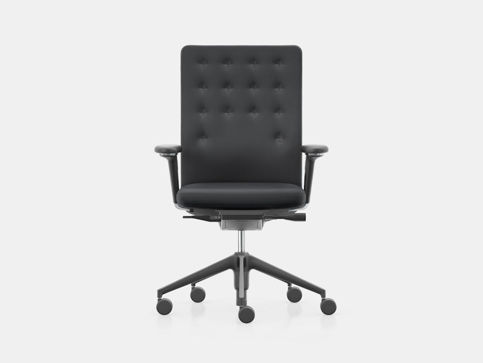 Vitra Id Trim Office Chair Black Antonio Citterio