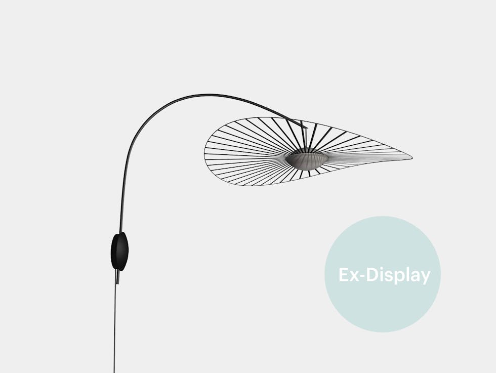 Xdp petite friture vertigo nova wall lamp black